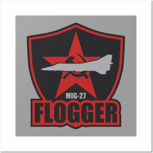 Mig-27 Flogger Posters and Art